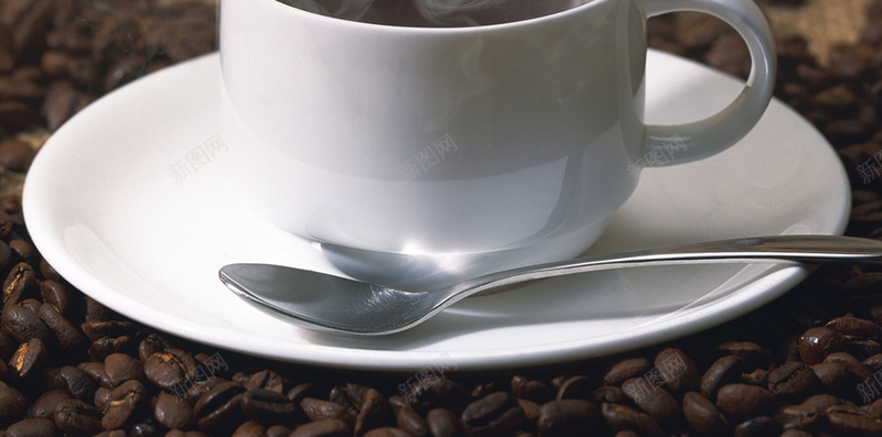 棕色咖啡简约PSD分层H5背景psd设计背景_新图网 https://ixintu.com H5 PSD分层 勺子 咖啡 咖啡杯 咖啡豆 棕色 简约 背景素材 饮料