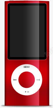 iPod纳米红苹果图标该图标