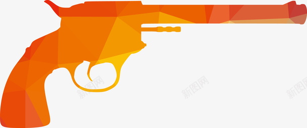 一把立体橙色手枪矢量图eps免抠素材_新图网 https://ixintu.com 一把手枪 一把立体手枪 手枪 橙色手枪 矢量手枪 立体手枪 矢量图