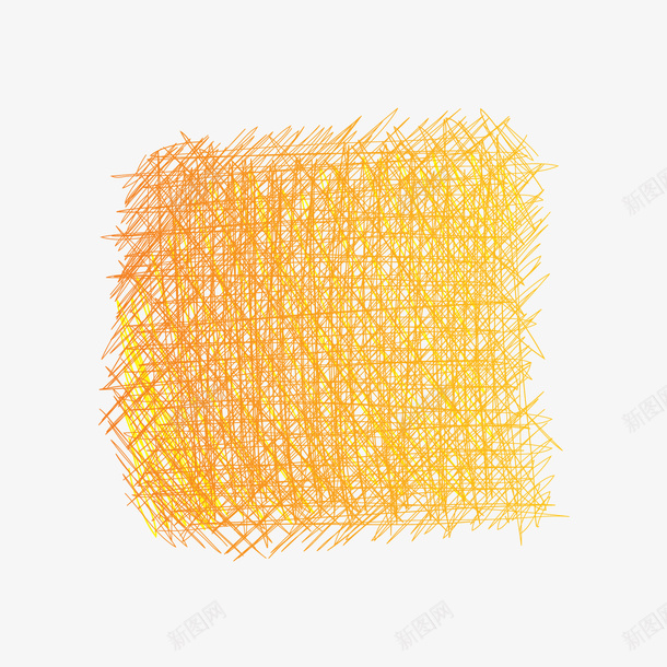 彩绘涂鸦矢量图ai免抠素材_新图网 https://ixintu.com 彩绘 方形 橙色 涂鸦 矢量图