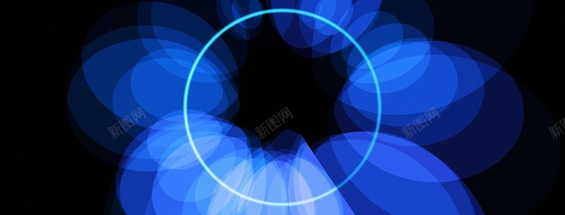 简约创意几何背景jpg设计背景_新图网 https://ixintu.com 几何 创意 商务 圆形 学术 抽象 海报 简约 背景 花朵 蓝色