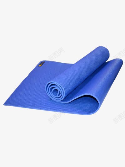 蓝色瑜伽垫png免抠素材_新图网 https://ixintu.com 塑形 塑料垫 深蓝色 瑜伽 纤体
