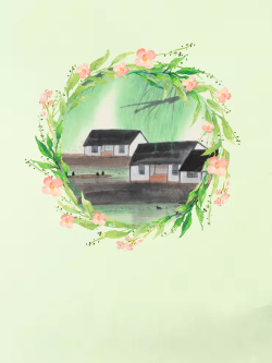 油菜花田免费下载你好四月油菜花海报高清图片