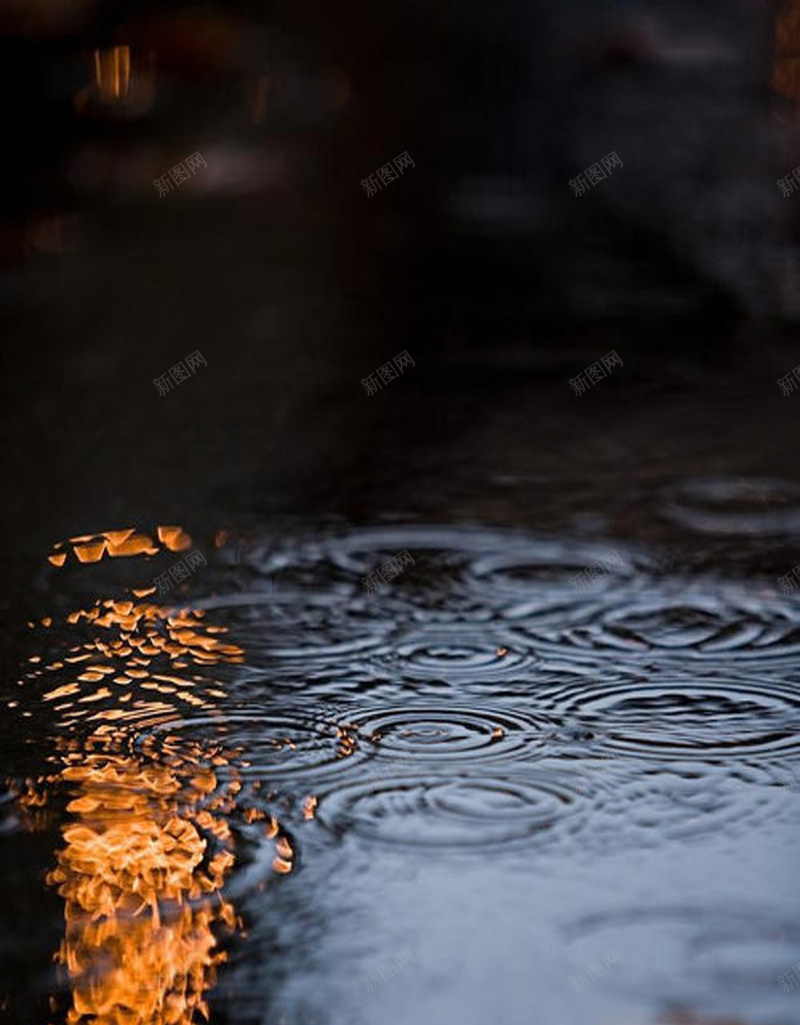 雨滴H5背景素材jpg设计背景_新图网 https://ixintu.com 背景素材 涟漪 背景 雨水 雨滴