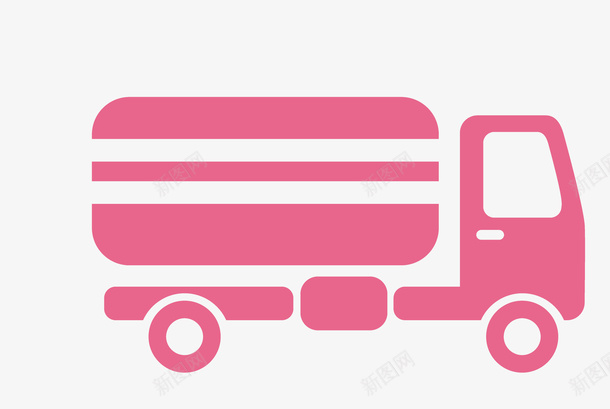 卡通手绘粉色车辆图标png_新图网 https://ixintu.com 创意 动漫动画 卡通 彩色车辆图标 手绘 粉色的车辆
