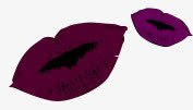 紫色嘴唇png免抠素材_新图网 https://ixintu.com 嘴唇 图片 紫色