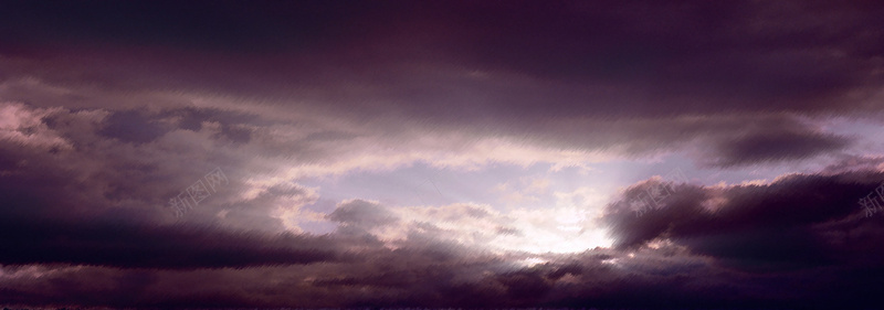 天空浪漫紫色海报banner背景psd设计背景_新图网 https://ixintu.com 天空 浪漫 紫色 海报banner 摄影 风景