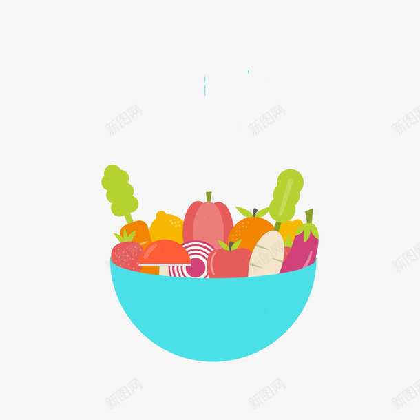 蔬菜水果矢量图ai免抠素材_新图网 https://ixintu.com 水果 矢量水果 矢量蔬菜 蔬菜 矢量图