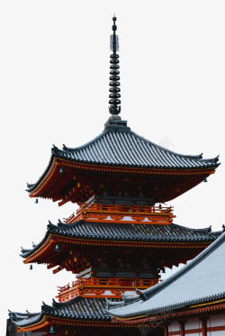 飞檐寺庙建筑高清图片
