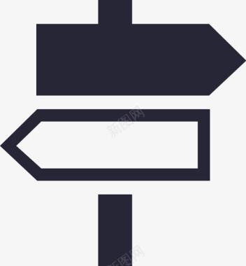 指路牌图标图标