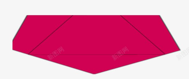 红色几何三角不规则png免抠素材_新图网 https://ixintu.com 三角 不规则 几何 红色