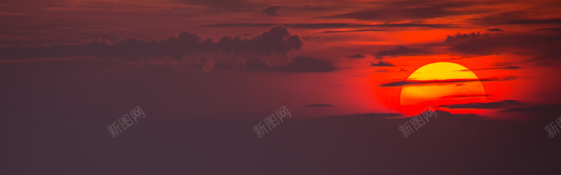 红色唯美夕阳banner背景jpg设计背景_新图网 https://ixintu.com 红色 唯美 大气 夕阳 banner背景 海报banner 摄影 风景