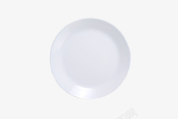 白色碟子白色餐具餐厅盘子圆盘碟子高清图片