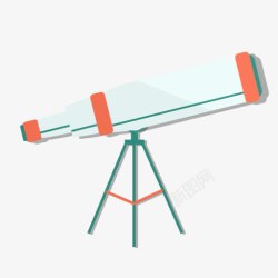 天文望远镜观变焦混合素材