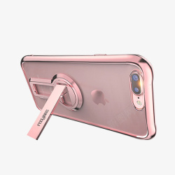 电镀粉色手机壳素材
