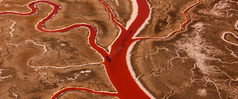 血脉河流jpg设计背景_新图网 https://ixintu.com 干涸 海报banner 摄影 风景 血脉 红色河水