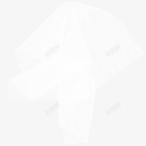 白色纱巾png免抠素材_新图网 https://ixintu.com 创意纱巾 纱巾 纱巾素材