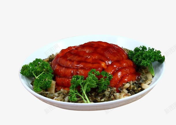 梅菜红烧肉png免抠素材_新图网 https://ixintu.com 中国菜 梅菜 红烧肉 美食 餐饮