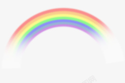 彩虹缤纷拱形彩虹高清图片