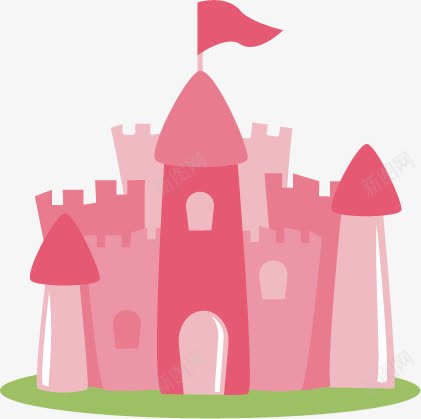 城堡png免抠素材_新图网 https://ixintu.com 建筑 梦幻王国 童话故事