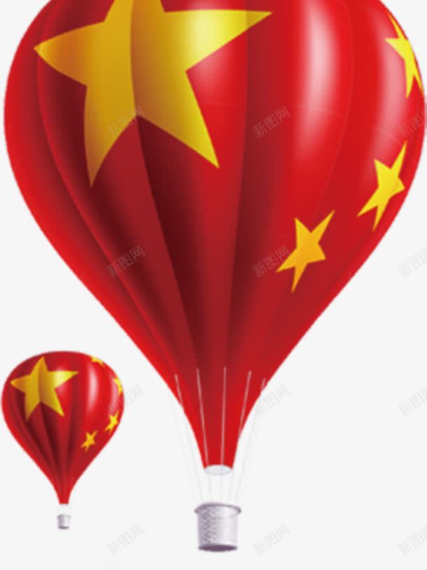 红色星星气球png免抠素材_新图网 https://ixintu.com 星星 气球 红色 红色气球