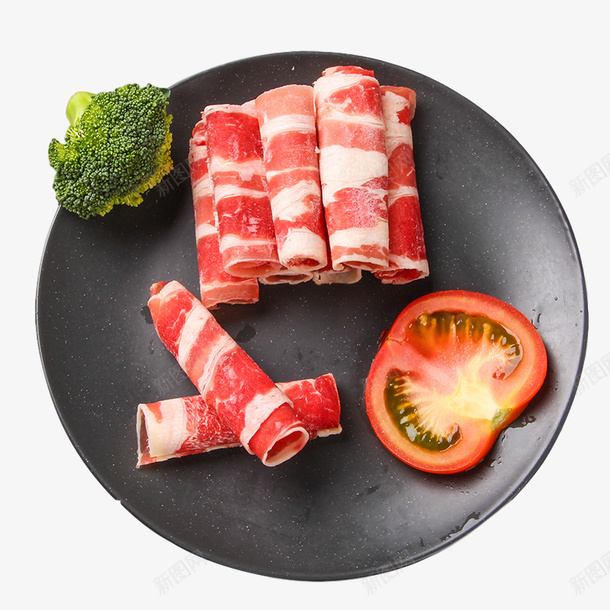 牛肉卷羊肉卷png免抠素材_新图网 https://ixintu.com 火锅食材 牛肉卷 羊肉卷 肉卷