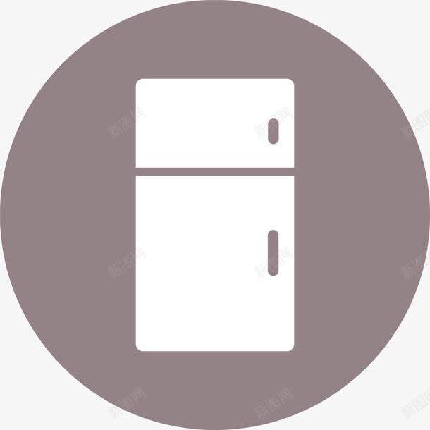 冰箱的小圆图标png免抠素材_新图网 https://ixintu.com 冰箱 图标 圆形 家电 形状圆图案图标