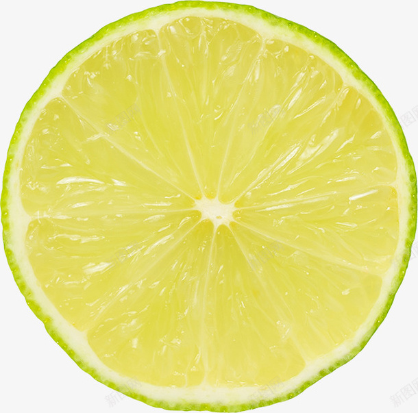 切开的青柠檬片png免抠素材_新图网 https://ixintu.com 夏天 柠檬片 水果 绿色 青柠檬 饮品 饮料