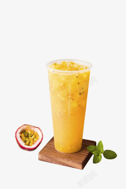 美味果汁免抠PNG美味百香果汁2高清图片