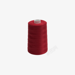 红色纺织针线素材