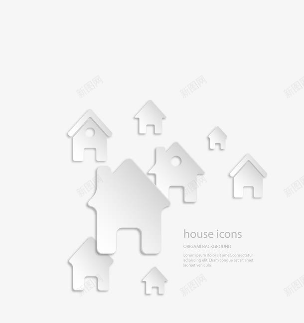 白色箭头创意房子png免抠素材_新图网 https://ixintu.com 创意箭头 白色箭头 矢量箭头 箭头房子