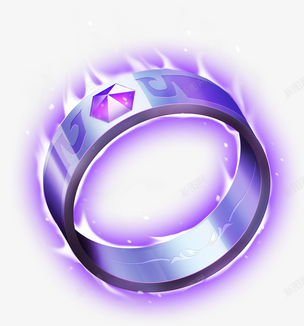 戒指魔法特效光效psd_新图网 https://ixintu.com 戒指 魔法 特效 光效 紫色