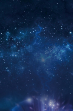 简洁星空蓝色科技梦幻纹理高清图片