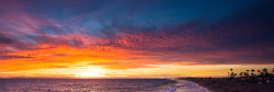 海边晨曦天空沙滩海边落日摄影风景背景图高清图片