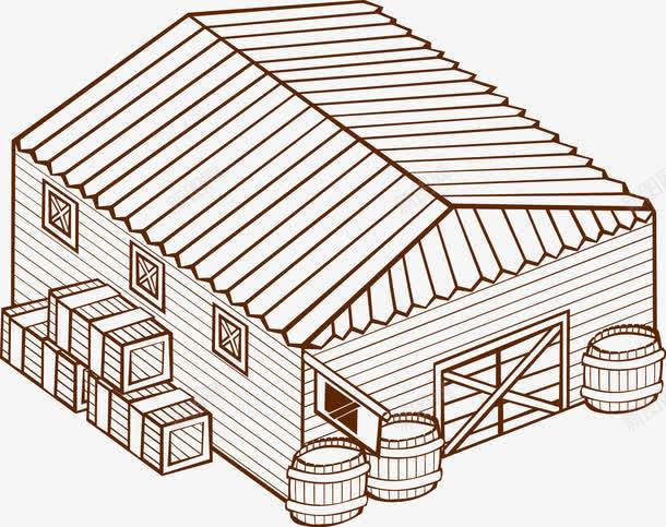 仓库矢量图ai免抠素材_新图网 https://ixintu.com 仓储 通风口 矢量图