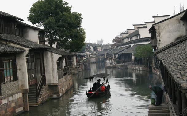 中国浙江乌镇古城png免抠素材_新图网 https://ixintu.com 名胜古迹 旅游风景 著名建筑