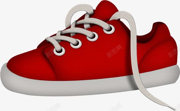 红色漂亮休闲鞋png免抠素材_新图网 https://ixintu.com 休闲鞋 创意休闲鞋 漂亮休闲鞋 红色休闲鞋
