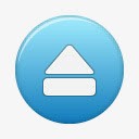 蓝色按钮弹出primoicons图标png_新图网 https://ixintu.com blue button eject 弹出 按钮 蓝色