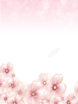 三八妇女节活动粉色花朵妇女节背景海报素材高清图片