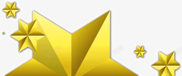 金色创意多边形质感六角立体六角png免抠素材_新图网 https://ixintu.com 六角 六角星 创意 多边形 立体 质感 金色