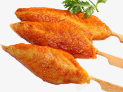 鸡胸肉和切菜板鸡柳2高清图片