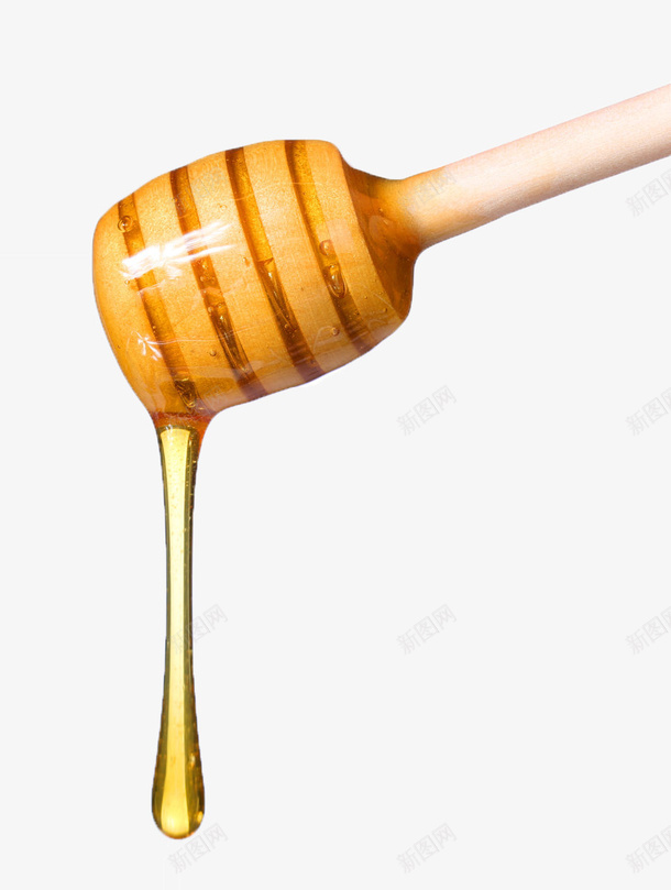 流动的蜂蜜棒粘蜂蜜png免抠素材_新图网 https://ixintu.com 蜂蜜 流动 黄色 蜂蜜棒