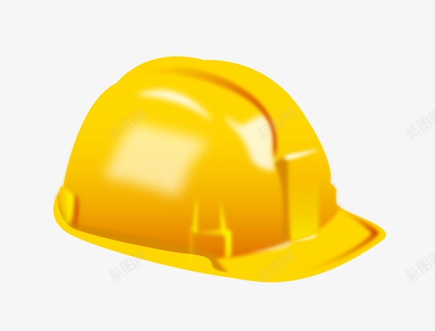 黄色工地立体安全帽png免抠素材_新图网 https://ixintu.com 安全头盔 安全帽 工地 立体帽子 装饰图案 黄色头盔