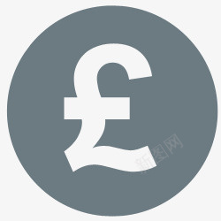 英镑英镑webgreyicons图标png_新图网 https://ixintu.com pound sterling 英镑