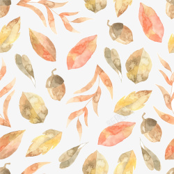 枯黄的秋叶图片叶子矢量图高清图片
