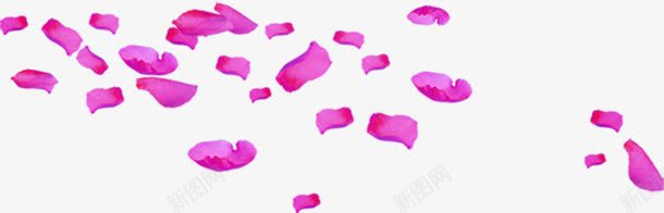飘散的桃花瓣粉色花朵png免抠素材_新图网 https://ixintu.com 粉色 花朵 花瓣 飘散