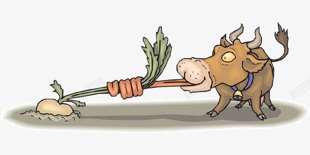 蔬菜类别萝卜和牛png免抠素材_新图网 https://ixintu.com 牛 类别 萝卜 蔬菜