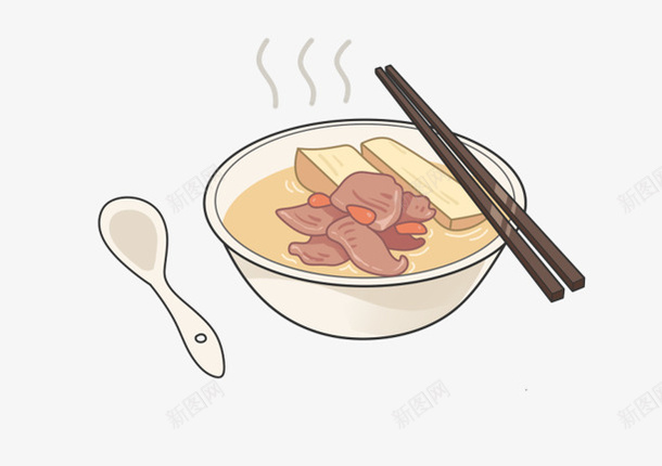 饭饭碗美食食品好吃png免抠素材_新图网 https://ixintu.com 好吃 美食 食品 饭 饭碗