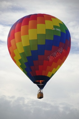 热气球背景天空白云飞翔12背景