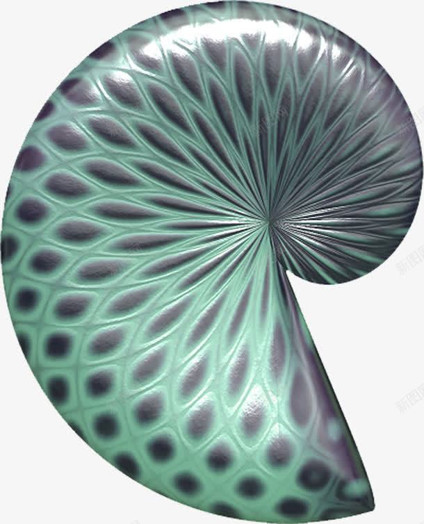绿色蜗牛壳png免抠素材_新图网 https://ixintu.com 波点 绿色 蜗牛 蜗牛壳
